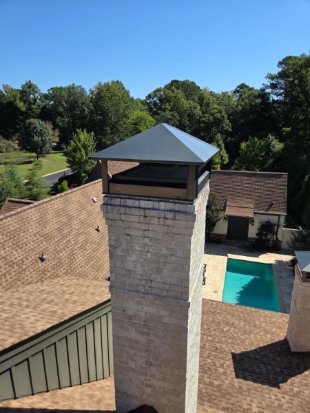 brick chimney restoration