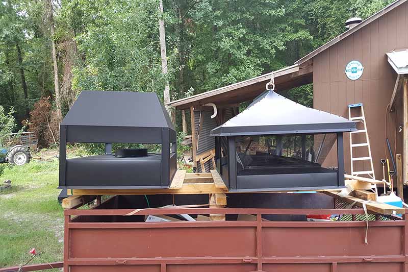 comparison of two chimney caps