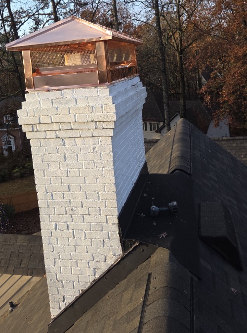 Copper Chimney Cap