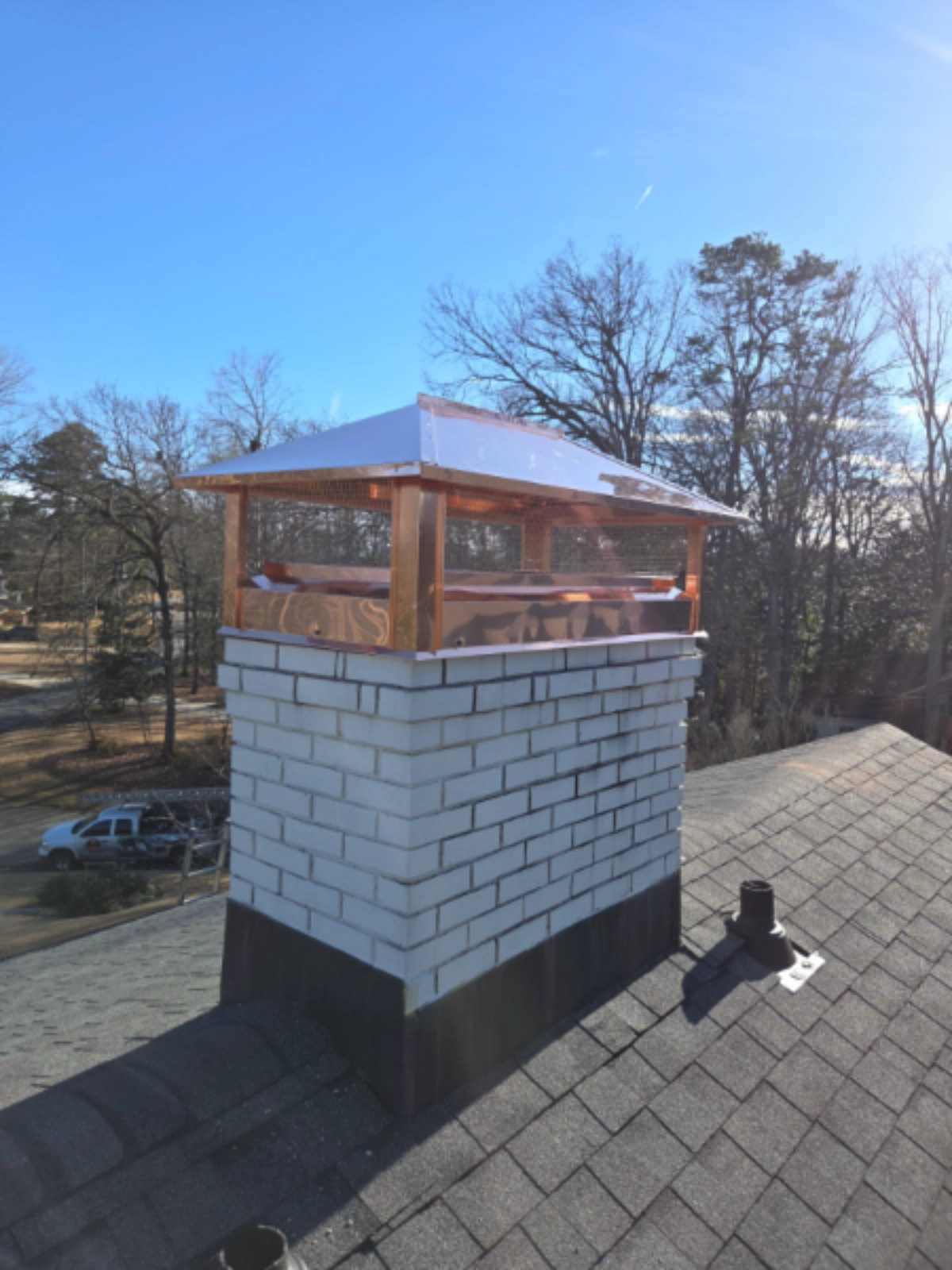 copper chimney cap