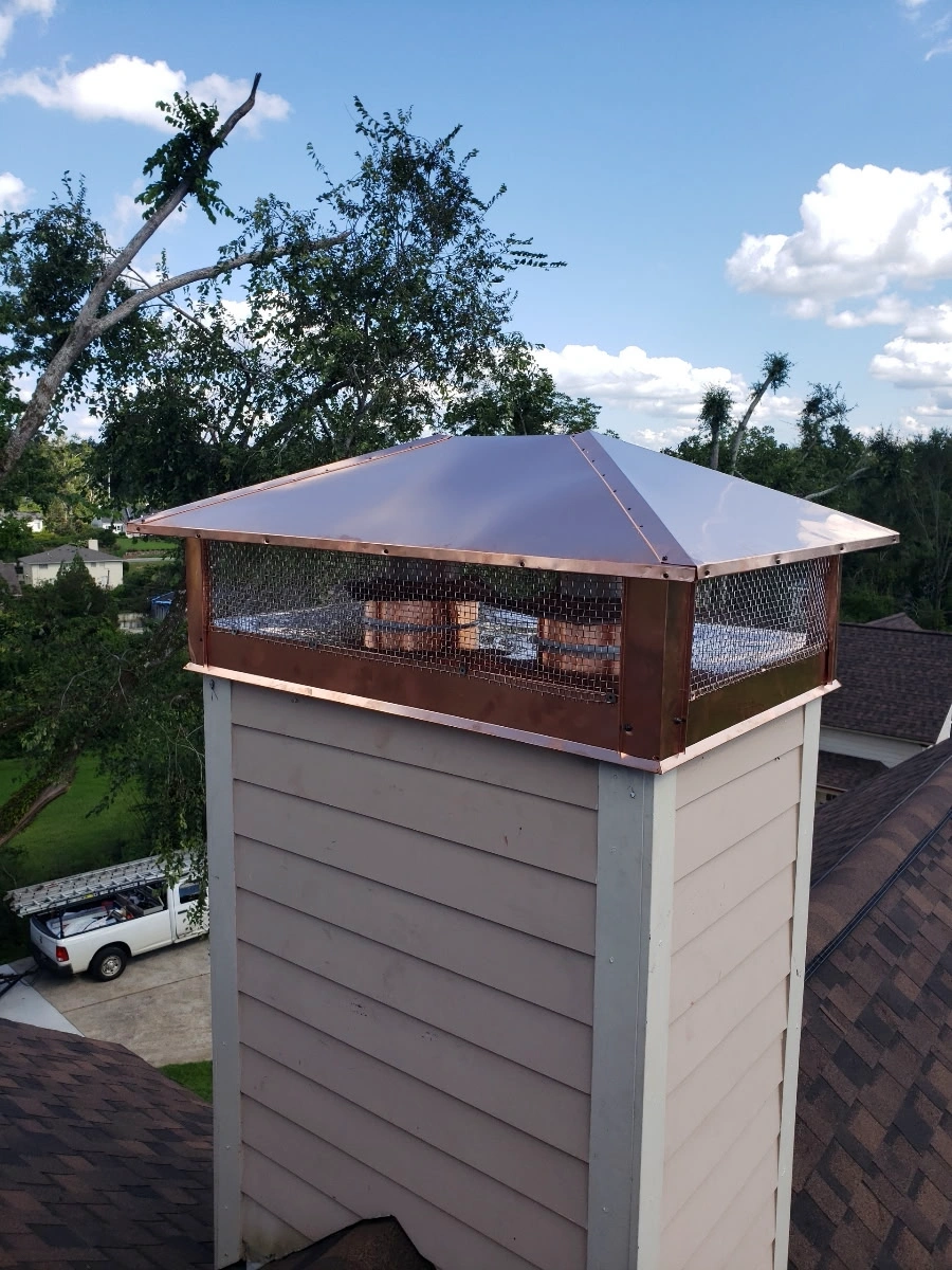 fabricated chimney cap